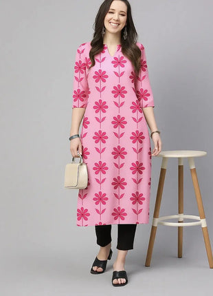 National style Women Kurt Casual Dress Kurtta Straight Casual Ethnic Flower Mandarin 3D Design Suitable Ladies Abaya Muslim