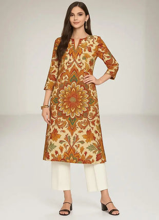 Muslim 2026 Dress Kurt Women's Fashionable And Elegant Flowers Straight Tube Casual Modest Dress Dubai Moroccan Kaftan
