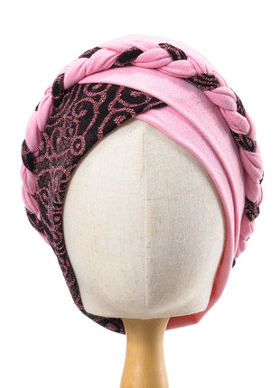 Head Scarf for Muslim Women Turban Cap Ladies Islamic Print Bonnet Hat Braid Headband Turbante Mujer Beanies Hats