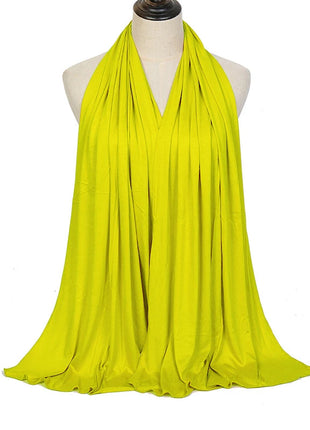 Premium Modal Cotton Jersey Hijab Scarf Muslim Long Shawl Women Plain Soft Turban Tie Head Wraps Africa Female Headband 170x60cm