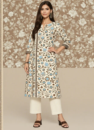 Muslim Black Dress Kurt Women's Fashionable Long Sleeved Straight Tube Casual Flowers Elephant Pattern Islamic Women Clothing