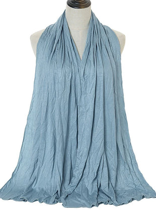 Premium Modal Cotton Jersey Hijab Scarf Muslim Long Shawl Women Plain Soft Turban Tie Head Wraps Africa Female Headband 170x60cm