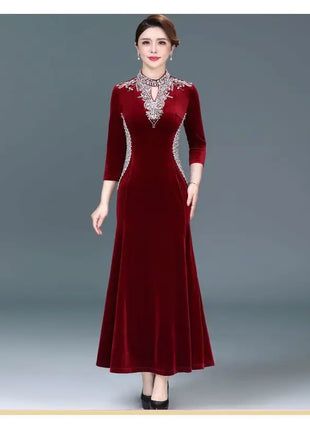 Autumn Winter Thin Office Lady Simplicity Temperament Long Sleeve Pullovers Solid Dresses Korean Fashion Slim Women Clothing