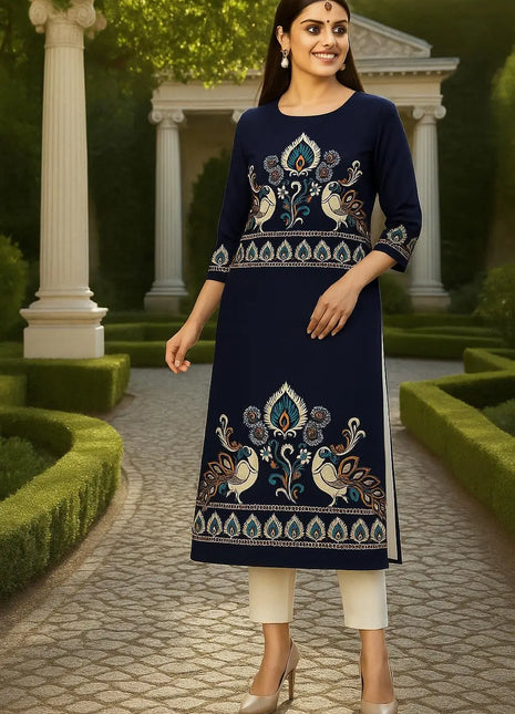 Muslim 2026 Women Kurt Casual Dress Slit hem Straight Casual Ethnic Turkish Abaya Mandarin Regular Size 3D Design Suitable