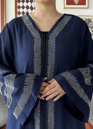 2024 Women Elegant Party Dress Chiffon Open Abaya Muslim Women Dress Islamic Clothing Cardigan Abaya Women Muslim Dress