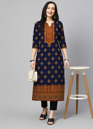 Muslim Kurt Flowers Women's Fashion Comfortable National style Straight Casual Ethnic Vestidos Longos Parrot 3D Print New Dress