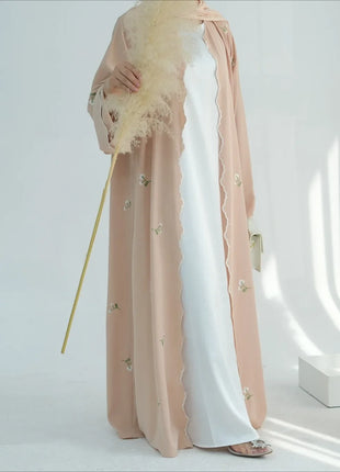 Eid Muslim Abaya for Women Embroidery Cardigan Dresses Abayas Ramadan Morocco Dubai Jalabiya Kaftan Vestidos Arab Long Robe 2025