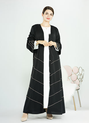 Eid Muslim Women Abaya Morocco Party Dress Abayas Elegant Prayer Diamond Long Sleeve Robe Dresses Ramadan Musulman Maxi Vestidos