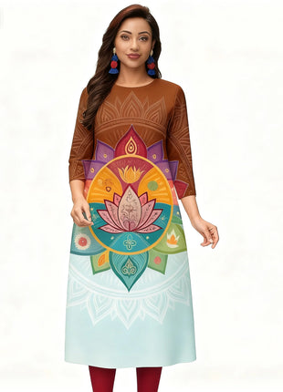 Muslim Kurtta 2026 Women's Casual Fashion Dress National style Straight Tube Turkish Abaya Slit hem Kaftan Moroccan Women