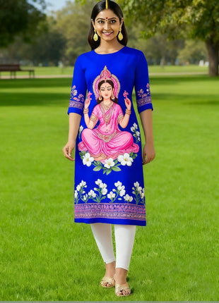 Muslim Dress Kurt Women's Fashionable And Elegant Slit hem Straight Tube Casual Kurtta Pattern Islamic Clothing For Women