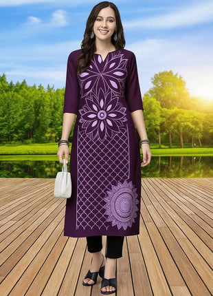 Muslim Kurtta Women's Fashionable Comfortable Kurt Dress 2026 Straight Tube Flowers Casual Ethnic Middle Eastern Arabic Dress
