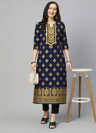 National style Women's Kurtta Casual Fashion Dress Long Sleeved Straight Tube Casual Ethnic Flower Muslim Kaftan Dresses Morocco