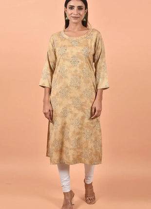 Muslim Dress Kurt Womens Fashionable Elegant National style Straight Tube Casual Slit hem Elephant Islamic Clothing For Women