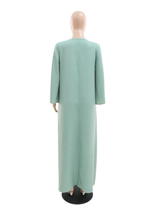 Caftan Eid Elegant Muslim Women Dress Ramadan Party Dubai Abaya Turkey Islam Long Evening Dresses Musulmane Elegant Vestidos