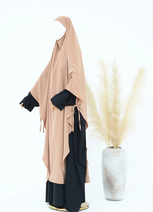 Eid Muslim Women Khimar Hijab Islamic Dubai Solid Color Scarves Turban Arab Ladies Praying Headdress Ramadan Long Headscarf 2025