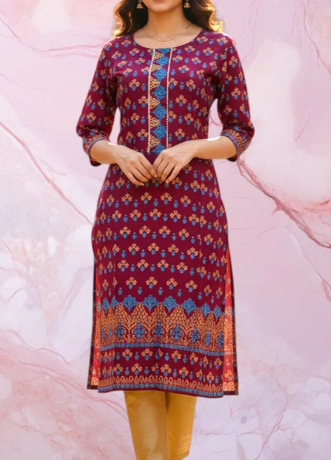2026 Women's Kurt Fashionable And Elegant Straight Tube Casual O-neck Peacock Pattern New Comfortable Dress Abayas Femme