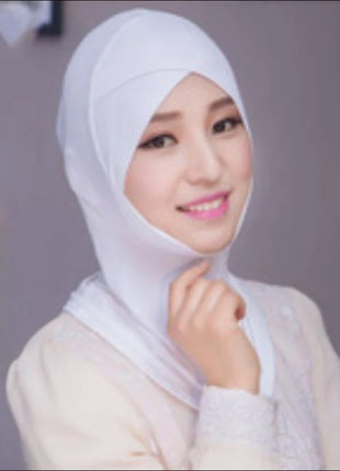 2024 Muslim stretch Turban cap Full Cover Inner Hijab Caps Islamic Underscarf Bonnet Solid Modal Under Scarf caps turbante mujer