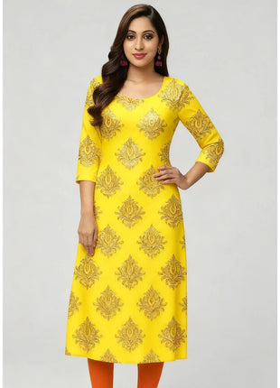 Muslim Dress Kurt Women's Fashionable And Elegant Straight Tube Casual Slit hem Colorful Abito Donna Musulmana