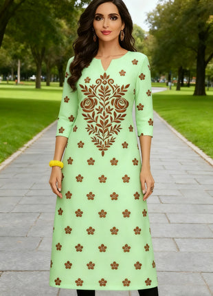 Dress Kurt Women's Fashionable Long Sleeved Straight Tube Casual Bright Patterns Robe Arabe Robe Traditionnelle Arabe Muslim