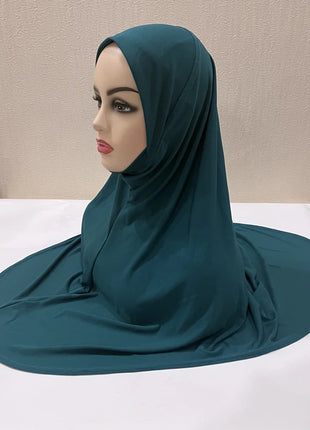 BOHOWAII Muslim Islamic Modal Hijab Scarf Instant Hijabs Headscarfs for Women Long Scarves Head Wrap Shawl Bonnet Hijabe Femme