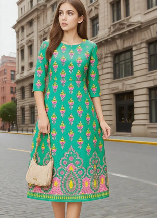 Muslim 2026 Dress Kurt Women Fashionable And Elegant National Style Straight Tube Casual Slit hem Abito Donna Turkish Abaya