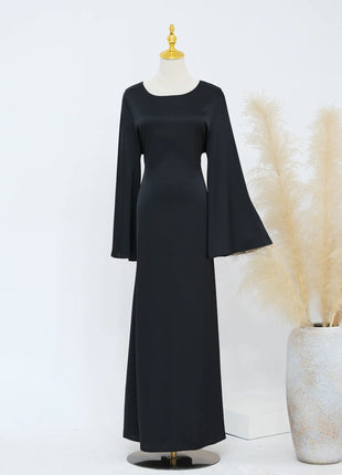 Ramadan 2 Piece Muslim Women Set Dubai Modest Abaya Islam Abayas Femme Elegant Arabic Clothing Fashion Turkey Solid Outfit 2025