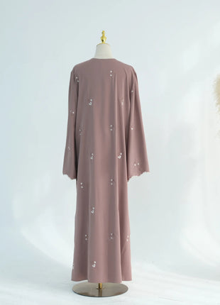 Eid Women Abaya Muslim Cardiagn Dress Prayer Embrodery Open Caftan Abayas Dubai Party Dresses Kaftan Robe Longue Vestidos Largos