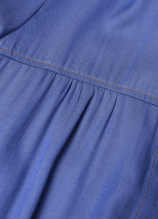 ZANZEA Women Vintage Muslim Abaya Dress 2024 Autumn Sundress Casual Long Sleeve Solid Maxi Long Vestidos Kaftan Islamic Clothing