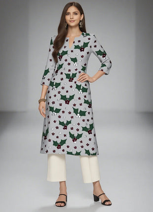 Muslim Women Kurt Fashionable And Elegant Straight Tube Casual Peacock Pattern New Comfortable Dress Islamitische Dames Kleding
