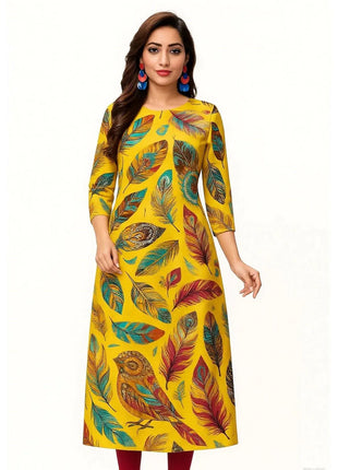 Dress Kurtta Women Fashionable Straight Tube Casual Bright Slit hem Peacock Patterns Robe Arabe Robe Traditionnelle Arabe Muslim