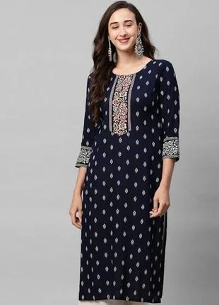 Muslim Kurt Women's Fashion Comfortable Dress Straight Tube Ethnic Vestiti Marocchini Donna Caftan Dress Moroccan Abaya Slit hem
