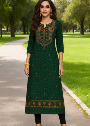 National style Muslim Women Kurt Casual Dress Long Sleeve Straight Casual Ethnic Flower Mandarin 3D Design Suitable Caftan Femme