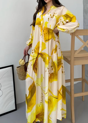 Eid Women Dress Abaya Muslim Loose Button Up Dubai Vestidos Largos Long Dresses Kaftan Arab Robe Party Caftan Jalabiya Ramadan