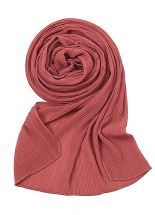 Big Size Pleated Chiffon Hijab Scarf for Muslim Women Turban Pashmina Shawls and Scarves Women Bandana Headband Hijabs Headscarf