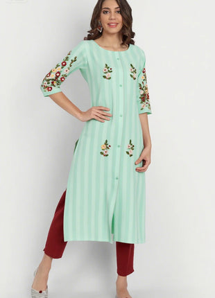 Muslim Women's Casual Fashionable Comfortable Straight Tube Casual Ethnic Peacock National style Marokkanische Kleider Kaftan