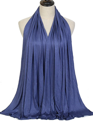 Premium Modal Cotton Jersey Hijab Scarf Muslim Long Shawl Women Plain Soft Turban Tie Head Wraps Africa Female Headband 170x60cm