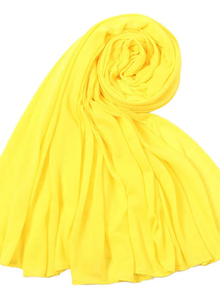 Hot Muslim Fashion Woman Soft Hijabs Scarf Shawl Plain Cotton Jersey Scarves Turban Women Long Shawls Head Wrap Headband Abaya