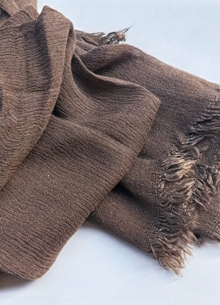 61 Colors Soft Cotton Viscose Scarf Rayon Material Muslim Hijab Mid Eastern Plain Solid Color Headscarf With Tassel