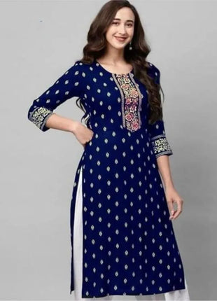 Muslim Kurt Women's Fashion Comfortable Dress Straight Tube Ethnic Vestiti Marocchini Donna Caftan Dress Moroccan Abaya Slit hem