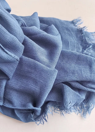 61 Colors Soft Cotton Viscose Scarf Rayon Material Muslim Hijab Mid Eastern Plain Solid Color Headscarf With Tassel