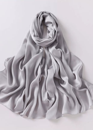 New Bubble Chiffon Hijab Scarf Handmade Flower Beaded Anchor Satin Silk Scarf  Hijabs for Women Turban Femme Ramadan Islamic