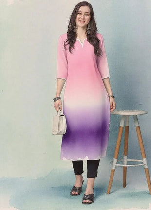 Muslim Kurt Women's Fashion Comfortable Dress Long Sleeve Straight Tube Casual Ethnic Round Neck Regular Size New Dress