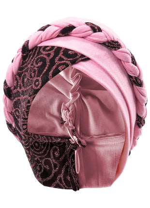 Head Scarf for Muslim Women Turban Cap Ladies Islamic Print Bonnet Hat Braid Headband Turbante Mujer Beanies Hats