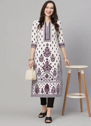 Muslim Kurt Women's Fashionable And Comfortable Kurt Dress Long Sleeved Straight Tube Casual Ethnic Middle Eastern Arabic Dress