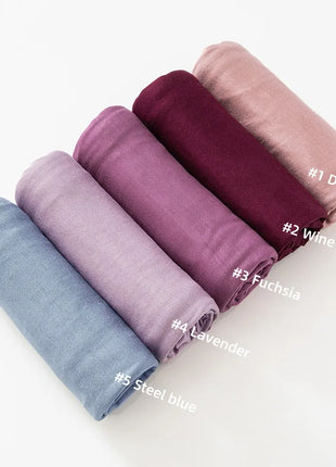 29Colors Cheap Jersey Hijab Scarf Solid Muslim Long Scarves Turban Shawl Elastic Cotton Arab Headscarf Head Wraps Saudi Hijabs