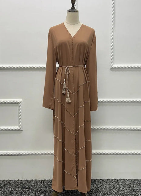 Eid Muslim Women Abaya Morocco Party Dress Abayas Elegant Prayer Diamond Long Sleeve Robe Dresses Ramadan Musulman Maxi Vestidos