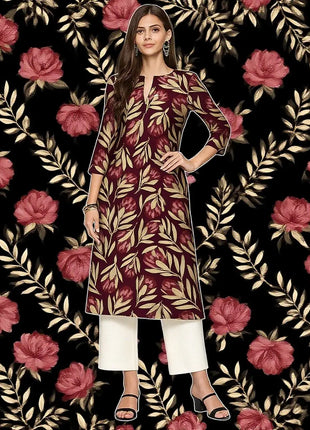 Muslim Kurtta Women's Casual Fashion Dress Straight Tube Casual Ethnic Vetement Femme Musulman Kaftan Dress Moroccan Luxury