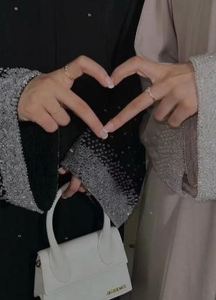 Eid Muslim Diamond Abaya For Women Button Cardigan Up Jalabiya Ramadan Dress 2026 Ramadan Caftan Party Long Robe Vestido Largos