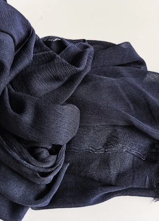 61 Colors Soft Cotton Viscose Scarf Rayon Material Muslim Hijab Mid Eastern Plain Solid Color Headscarf With Tassel