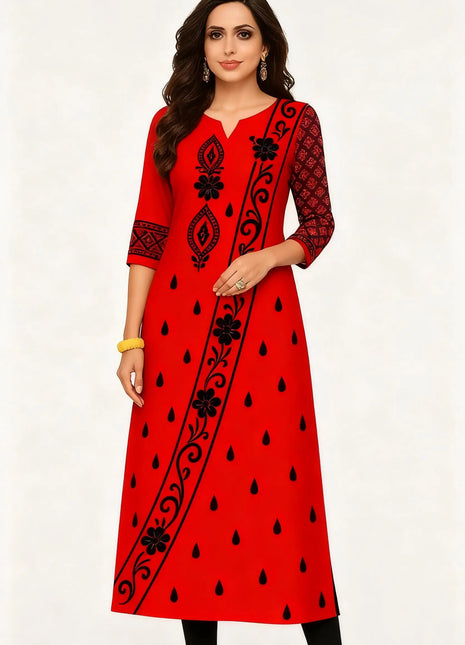 Muslim Dress Kurt Women's Fashionable And Elegant Long Sleeved Straight Tube Casual Round Neck Pattern Robe Traditionnelle Arabe